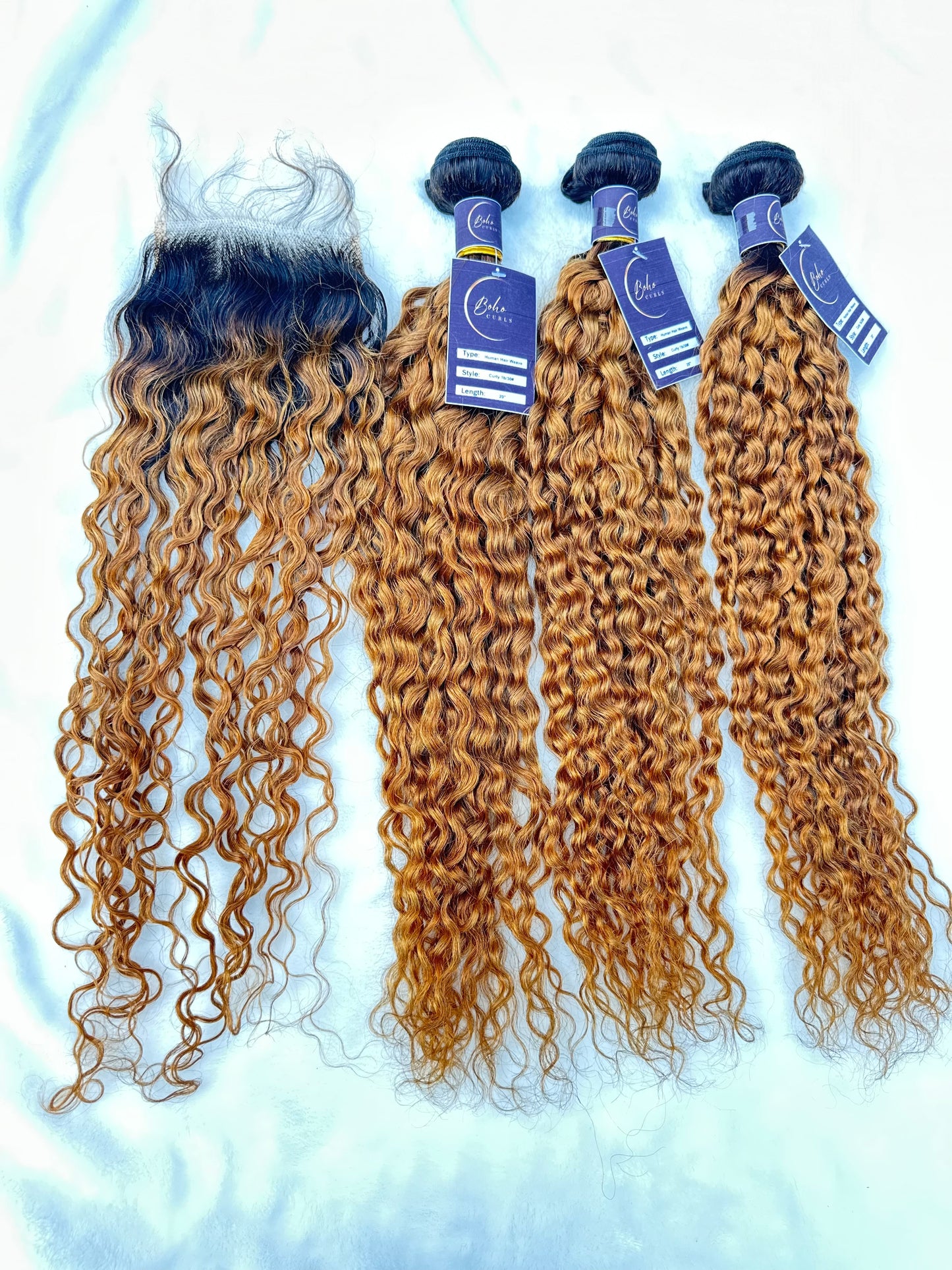 Weave Bundle Curly Natural black