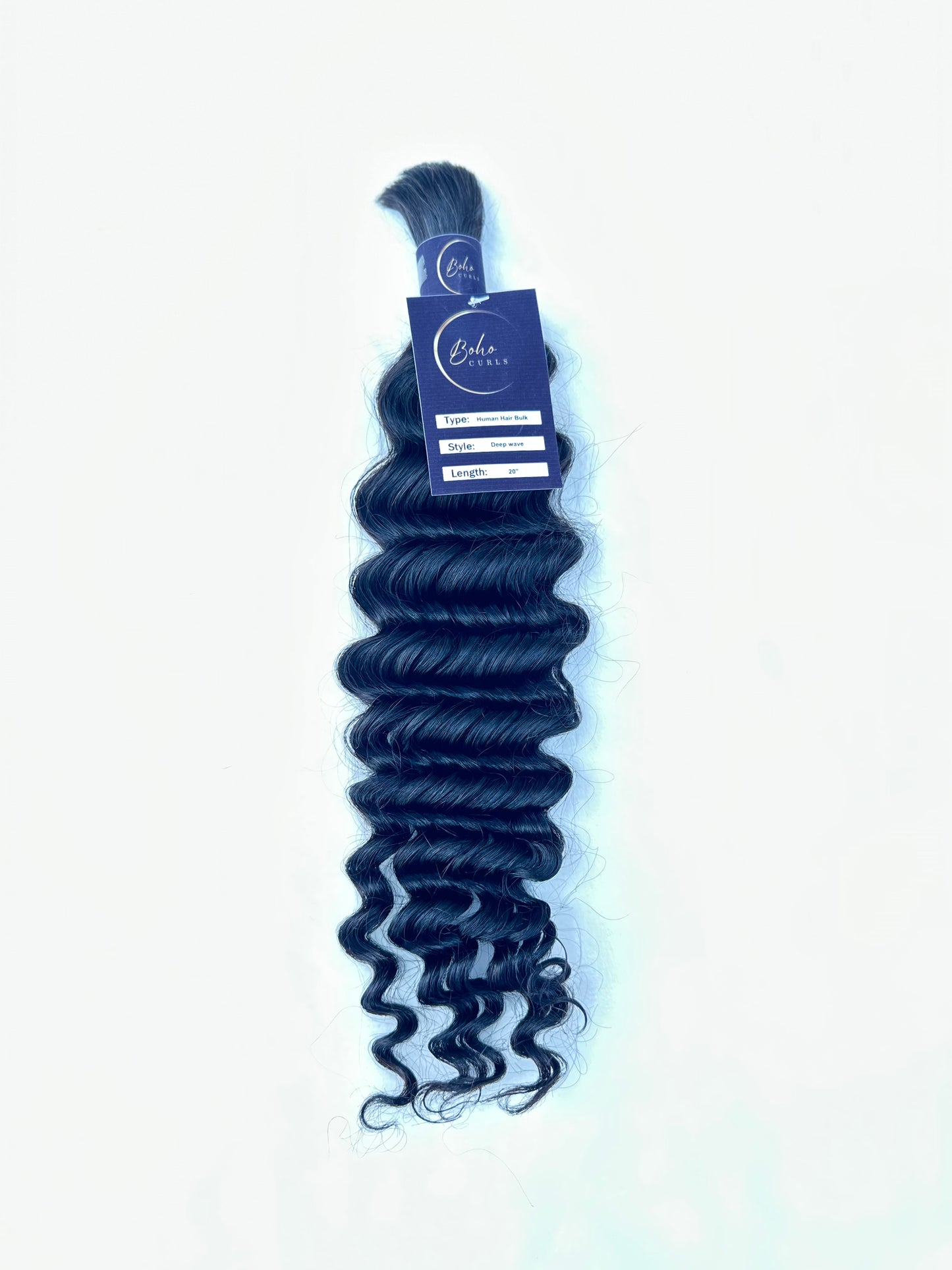 Bulk Human hair Deep Wave