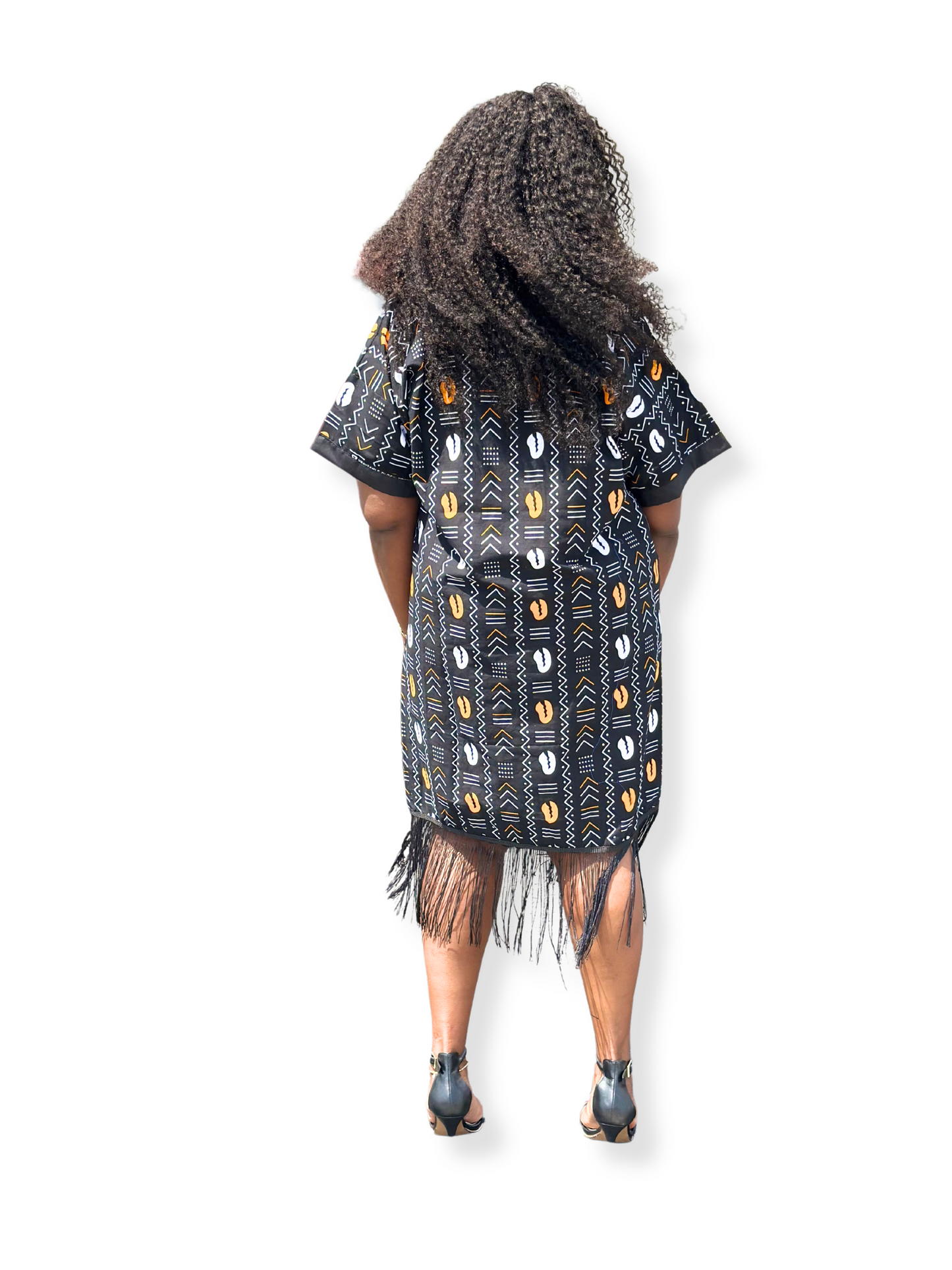 African Print Summer Dress