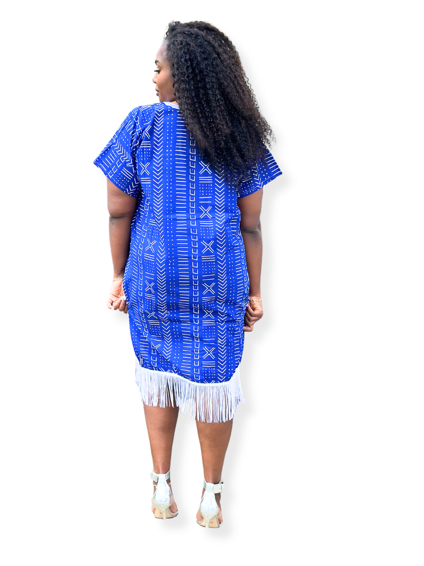 African Print Summer Dress