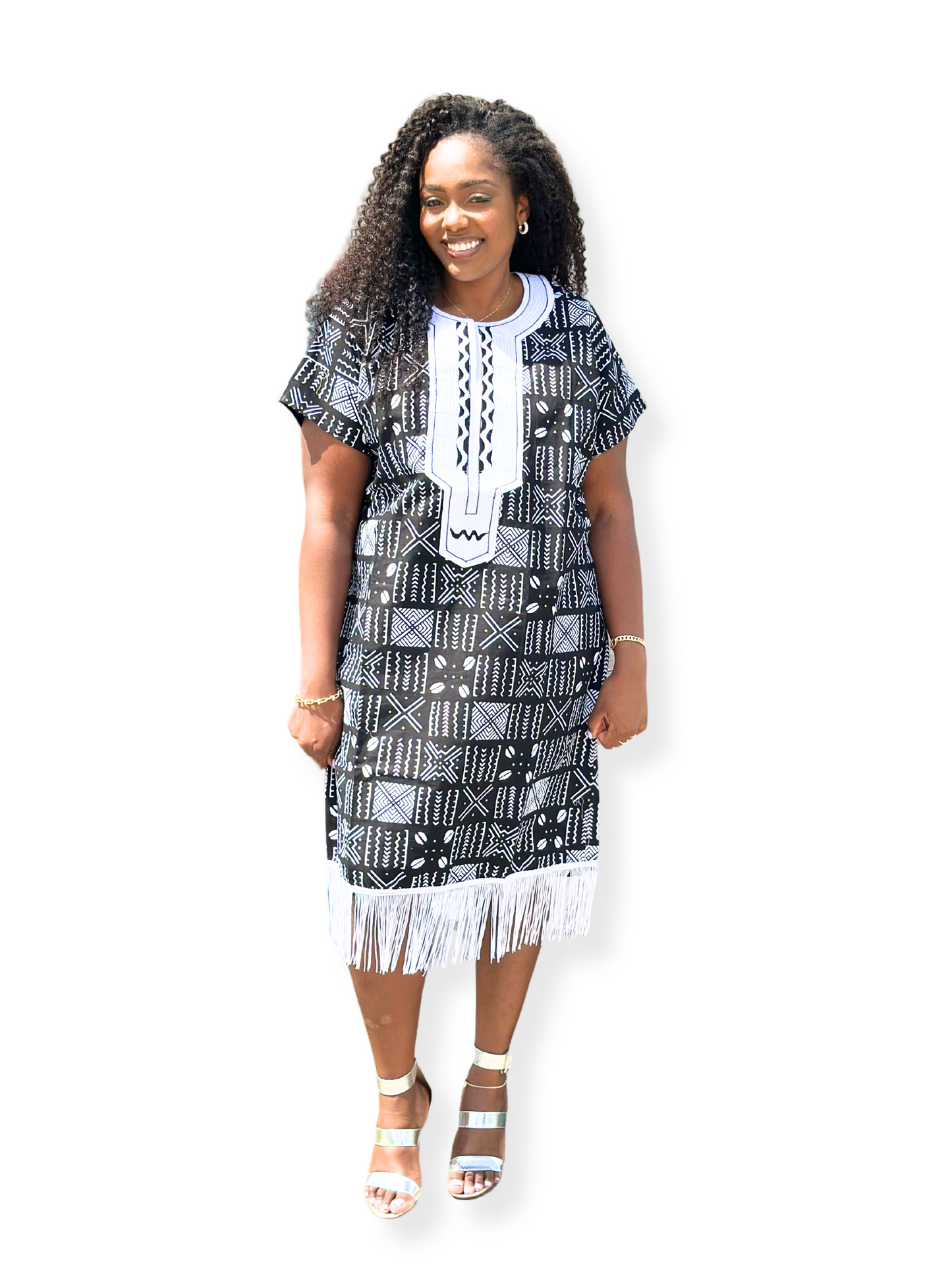 African Print Summer Dress