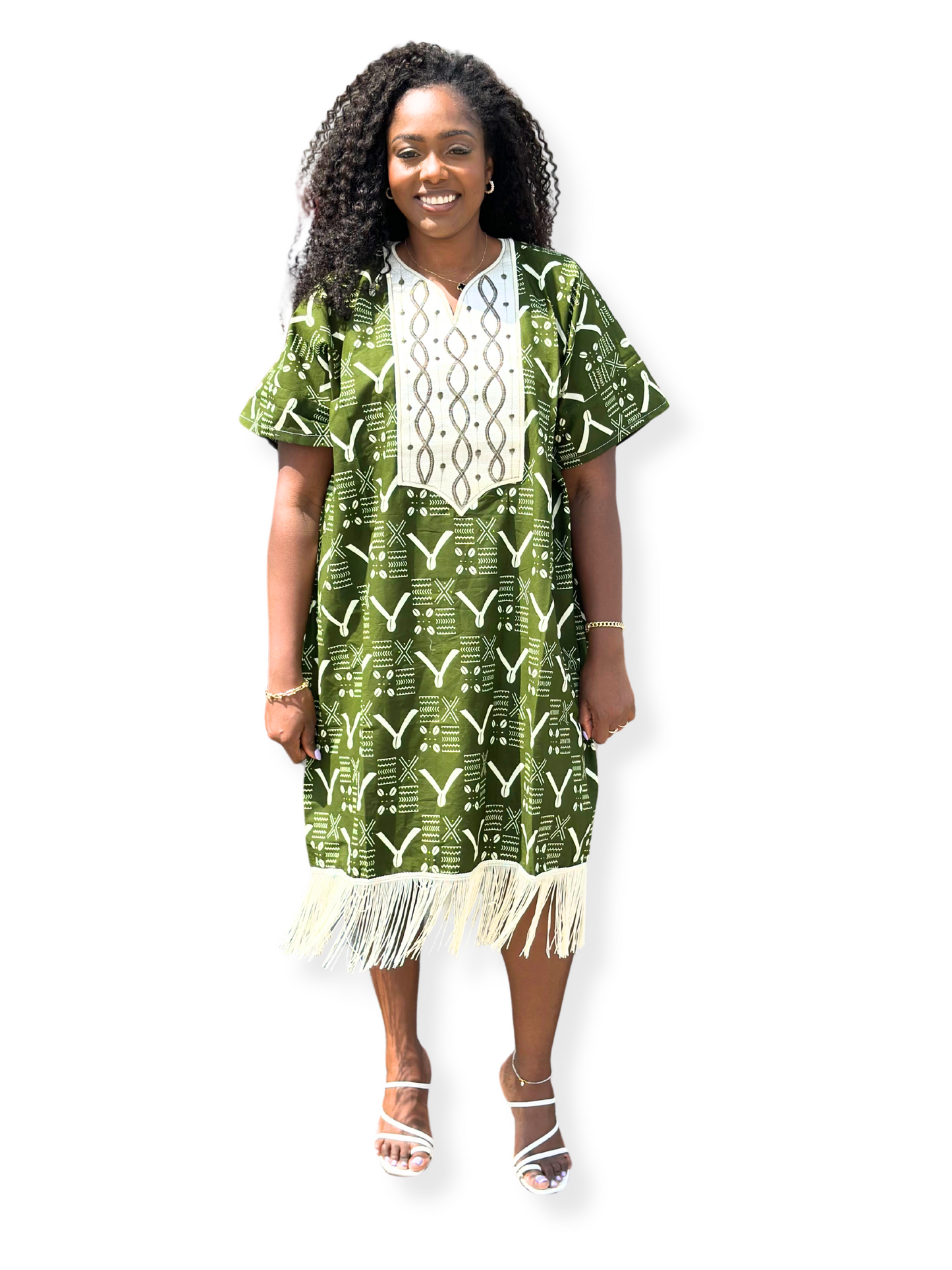 African Print Summer Dress